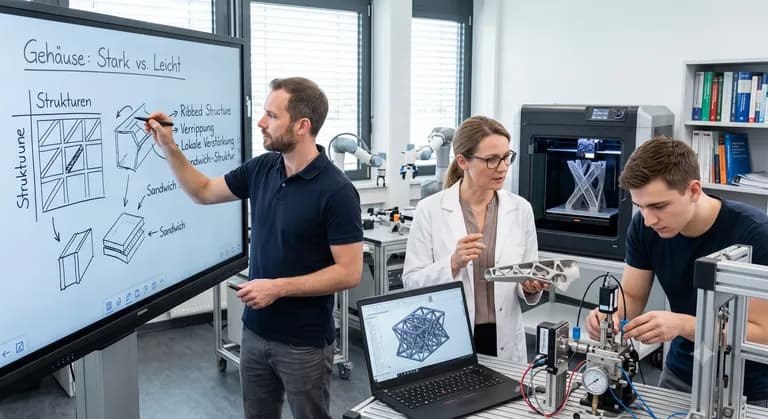 Entwicklungsteam beim Lösen von Problemen